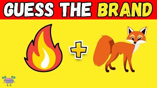 Can You Guess The Brand by The Emoji? | Emoji Challenge - 99% Fail EMOJI PUZZLES (FUN TEST)