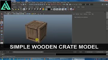 How To Model a Crate in Maya 2013