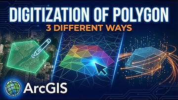 Digitizing Polygons in ArcGIS / ArcMap 10.8.2 in 3 Different Ways. #arcgis   #geography