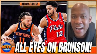 Former Knicks PG Stephon Marbury Breaks Down Jalen Brunson's Struggles vs Sixers