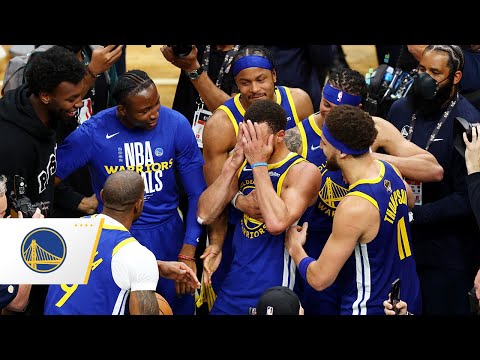 The CHAMPIONSHIP MOMENT From the Golden State Warriors Last 4 Titles