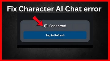 How To Fix chat error on Character AI (Full Guide)