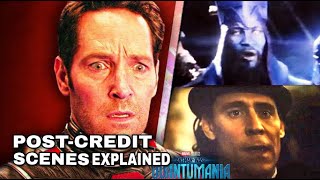 ANT-MAN And THE WASP Quantumania POST-CREDIT SCENES EXPLAINED Hindi #antmanandthewaspquantumania News