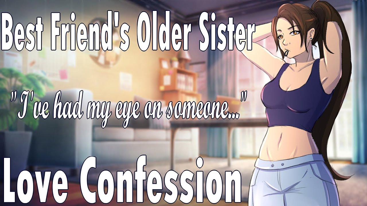 ASMR Bestfriends Older Sister Wants to be more than Friends💜Roleplay Wholesome Confession image pic