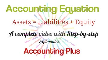 Accounting Equation-Accounting Equation For Beginners
