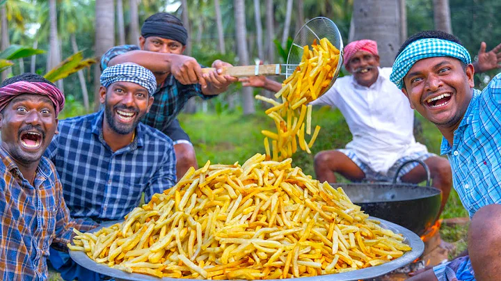 FRENCH FRIES | Crispy French Fried potatoes Recipe Cooking In Village | Finger Chips | Easy Snacks - DayDayNews