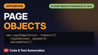 Appium Page Object Model in Java: Pages, Config and a Driver Factory | Appium Android Testing #08