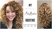 Curly hair routine + how to plop! ️ (using Shea moisture) - YouTube