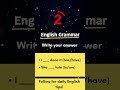 HAVE or HAS? IS or ARE? 🧠 | English Grammar Shorts