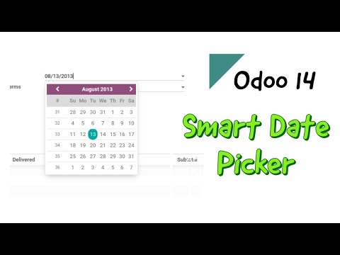 Smart Date Picker In Odoo 14