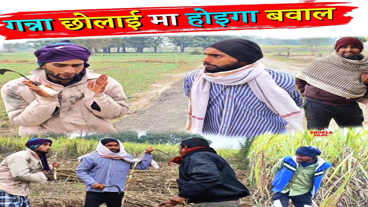 Ganna Kishan गन्ना छोलाई मा होइगा बवाल Shukla Films Comedy