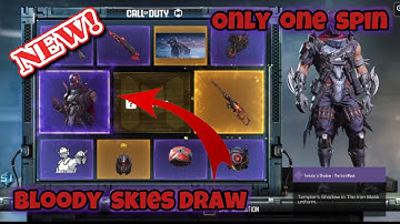 Trying one spin in Bloody Skies lucky  Draw | CODM #callofdutymobile #codm #codmobile #gaming