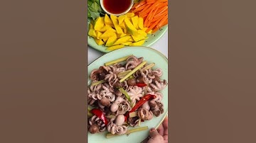 Bạch tuộc sốt thái | MINOS .COM.VN #minos #hảisảnminos #seafood #minos2