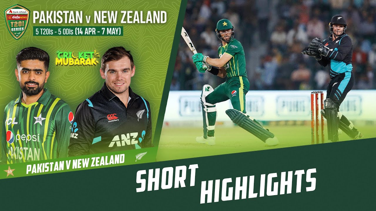 Short Highlights Pakistan vs New Zealand 3rd T20I 2023 PCB M2B2T