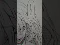 地味な先輩を怒らせてしまった。 #イラスト　#アナログイラスト
