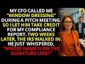 He Took Credit For My Compliance Report So I Let The IRS Take His Career рџ јрџ Ґ OfficeRevenge He Took Credit For My Compliance Report So I Let The IRS Take His Career рџ јрџ Ґ OfficeRevenge