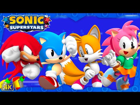 Sonic Mania Plus ⁴ᴷ Full Playthrough (All Chaos Emeralds, Tails gameplay) 