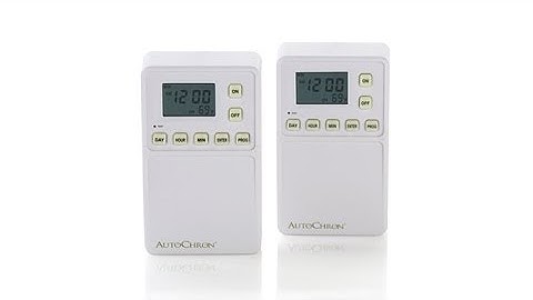 AutoChron 2pack Wireless WallSwitch Timers