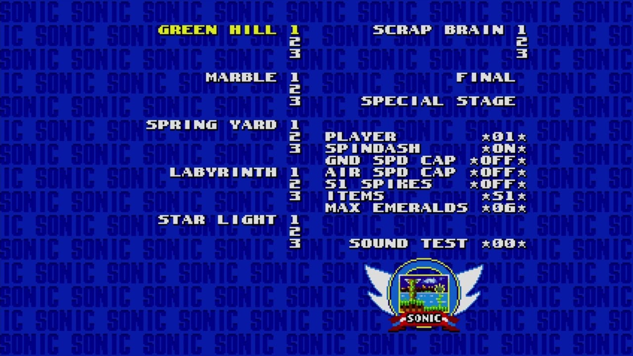 Códigos dos Games - Super Sonic e final secreto no Sonic 2 do Mega Drive 