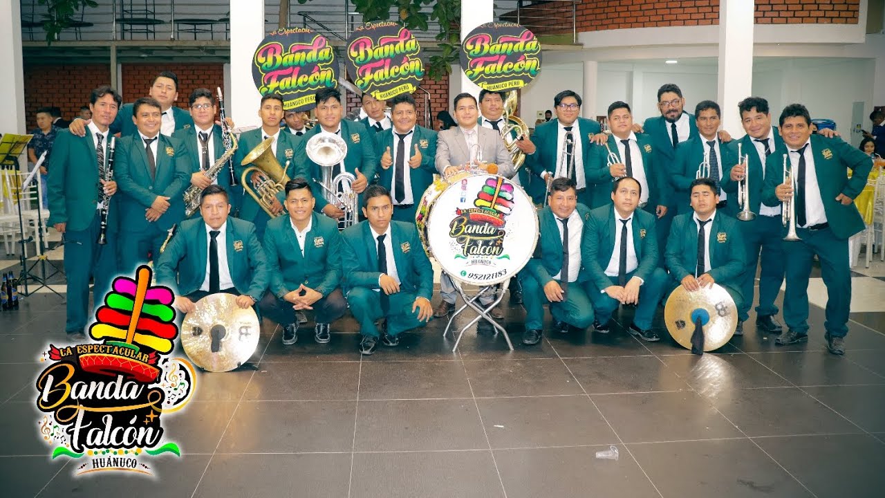 Huayno Huanuqueño Hermosa Ambinita DR. La espectacular Banda FALCON DE