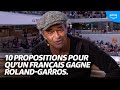 Les  propositions de paul de saint sernin pour quun franais  gagne  nouveau rolandgarros