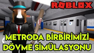 Metroda Birbirimizi Dövme Simülasyonu  | Ragdoll Subway Fight Simulator | Roblox Türkçe