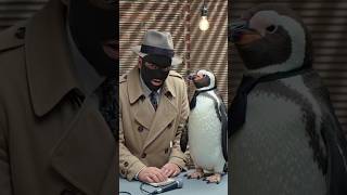 Squawk squawk! 🐧 #detective #penguin #ai #aishorts #squawk #algorithm