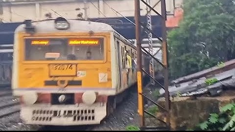 Bardhaman Chord Line Super Local Skips Bally at 100 kmph 🔥💨