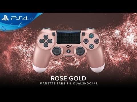 dualshock 4 rose gold