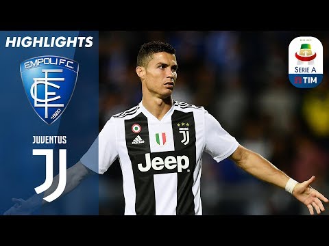 GOL CRISTIANO RONALDO JUVENTUS 1-1 EMPOLI primer gol de PENAL de