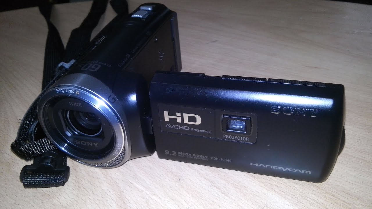 Sony HDR-CX240E Handycam ZEISS Weitwinkelobjektiv 1080p (Full HD) Camcorder