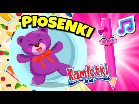 Muzyczna składanka dla przedszkolaka 🧸 Miś Bubuś, kredki - Baw się z naszymi bohaterami 🎨🌈