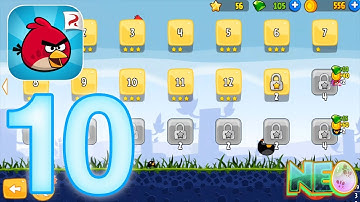 Angry Birds: Gameplay Walkthrough Part 10 - Poached Eggs 3. 13-20 (iOS, Android)