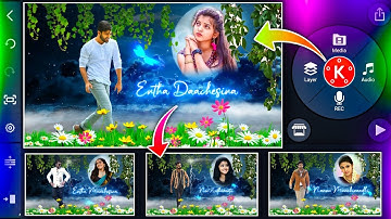 new trending nature style love lyrical WhatsApp status video editing with kinemaster 2021 in Telugu