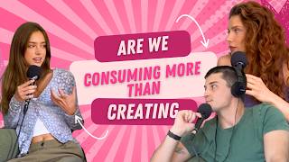 are we consuming more than creating