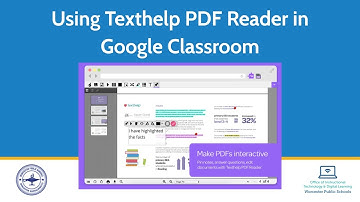 (English) Texthelp PDF Reader Integration with Google Classroom