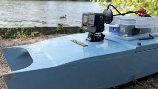 3D Printed Drone Boat With PixHawk Flavored Sprinkles On Top