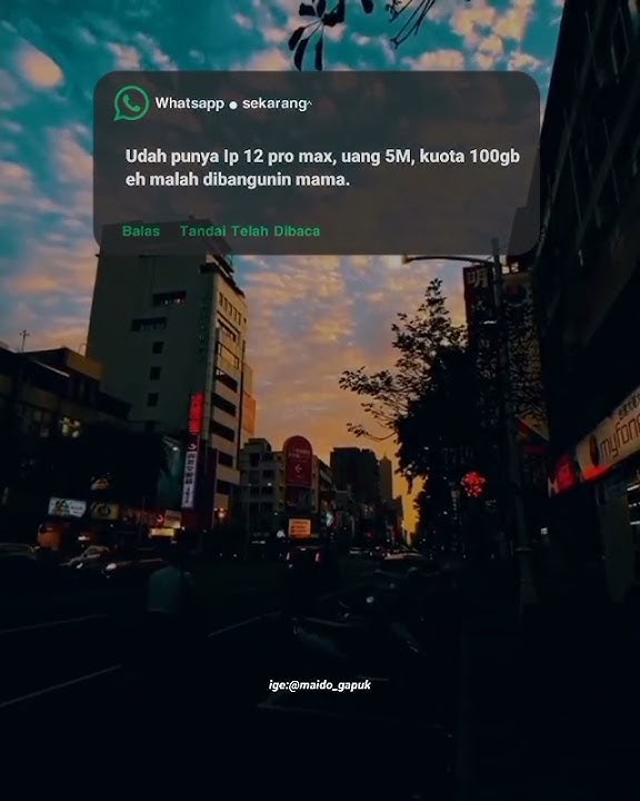 STORY WA TERBARU|| STORY WA HALU|| STORY WA KEREN DAN KEKINIAN
