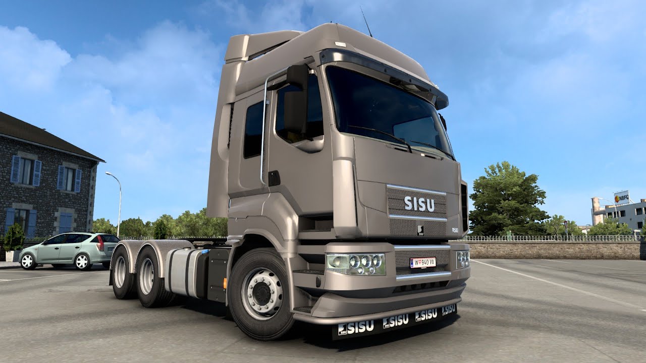 The Finnish Super Truck - Sisu R Truck Mod ETS 2 4K 