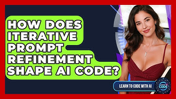 How Does Iterative Prompt Refinement Shape AI Code? - Learning To Code With AI