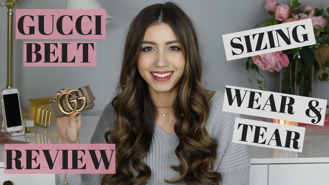 Gucci Belt Review | Sizing, Wear & Tear & More! - YouTube