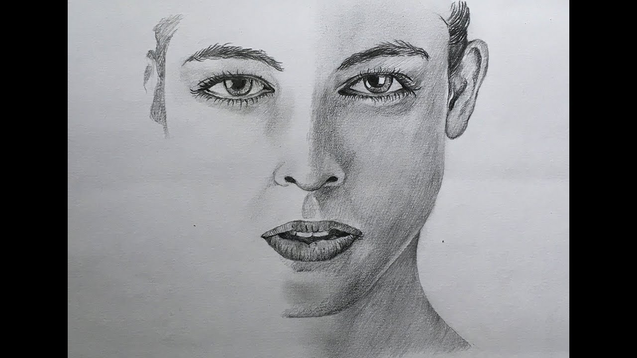 Human Face Sketches Pencil