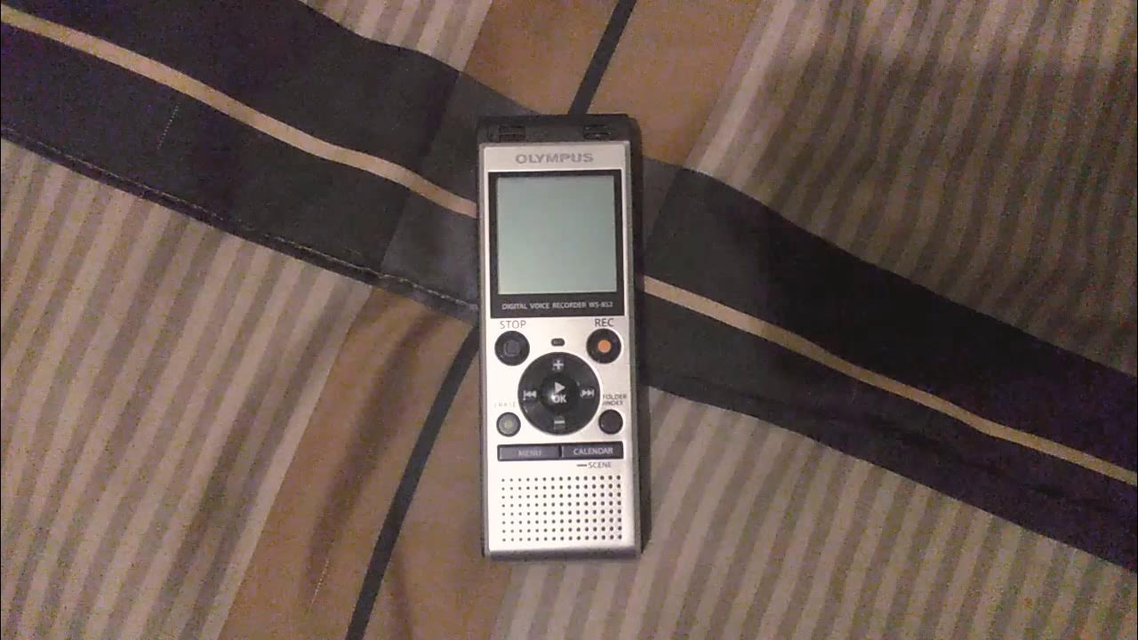 The Olympus Digital Voice Recorder WS852 Audio + Test by Gadgets