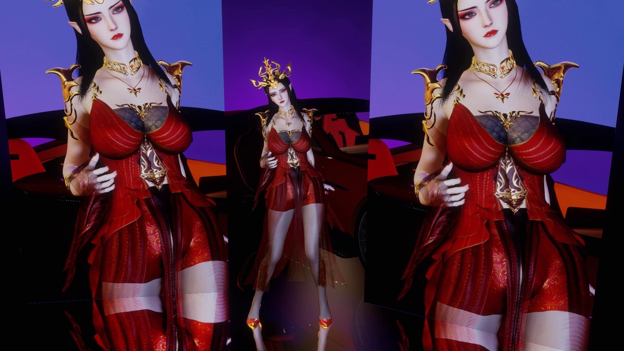 Queen Medusa 🔥  Battle Through The Heavens MMD Dance 4K