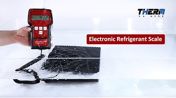ACS-100A Refrigerant Scale HVAC, Charging Recovery Weight Scale R134a R410a Freon Scale 220 lbs