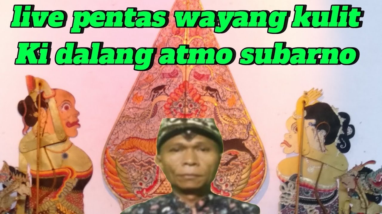 live ds sruni pagelaran wayang kulit Ki dalang atmo subarno