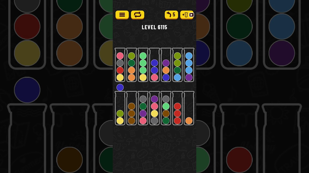 Ball Sort Puzzle Level 6115