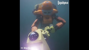 Stanford OceanOneK underwater humanoid robot #gigadgets #robotics #oceanconservation #humanoid