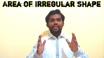 Area of Irregular shape by Heron