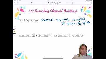 11Vid2:  Balancing Chemical Equations